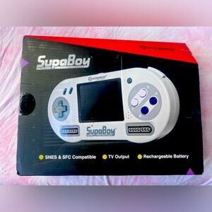 Hyperkin Supaboy retro portable gaming console. Not used, battery missing